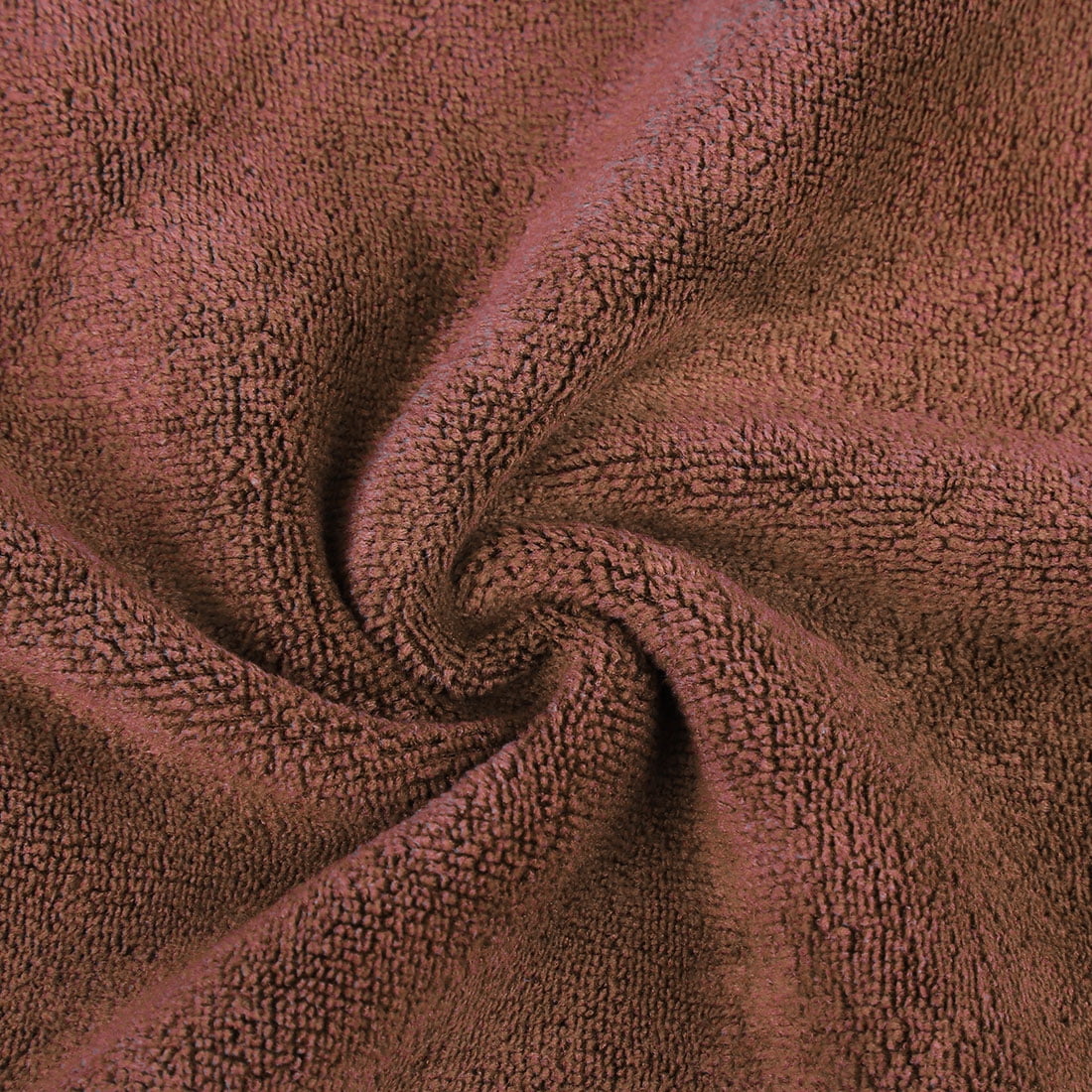 Unique Bargains 3pcs 400gsm Brown Microfiber Cleaning Absorbent Washing Towel 40 x 40cm