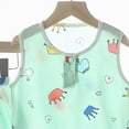 thumbnail image 4 of HCNTES Toddler Baby Infant Newborn Boy Girl 2 Piece Outfits Girls Boys Summer Clothes Kids Sport T Shirts and Kid Shorts Clothing Sets For 2t 3t 4t 5t 6t 7t Children(H01-Light Green,6-12 Months), 4 of 4