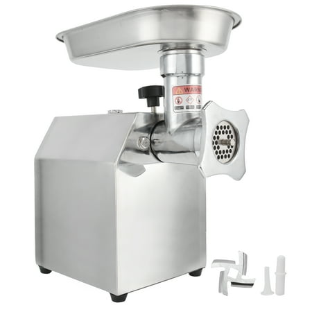 Meat Mincer Sausage Stuffer, 600W Stainless Steel Tray Food Processor ...