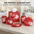thumbnail image 3 of Decozen Bathroom Accessories Set 6-Piece Vanity Decor Gifts for Mom, 3 of 6
