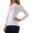 thumbnail image 2 of 24/7 Comfort Apparel Women's Turtleneck Sweater, 2 of 4