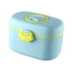 thumbnail image 4 of Contenedor de leche en polvo, soporte para aperitivos y frutas, diseño de doble capa Talla S Azul, 4 of 9