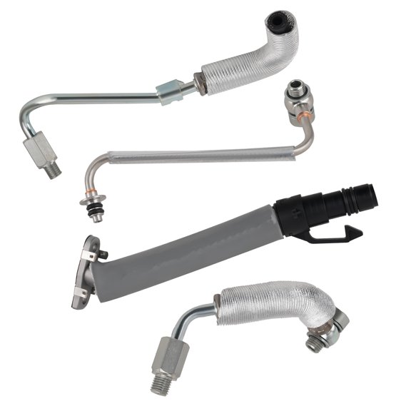 maXpeedingrods Turbocharger Oil Return Drain & Oil Feed Pipe & Coolant Pipe Kit for Chevy Cruze 2011-2016, for Buick Encore 2013-2019, Trax 2013-2019, for Sonic 2012-2019 1.4L, 55587854 55592600