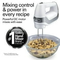thumbnail image 2 of Hamilton Beach Professional 5-Speed Electric Hand Mixer with Slow Start & QuickBurst Technology, Mixer for Kitchen, White, 2 of 8