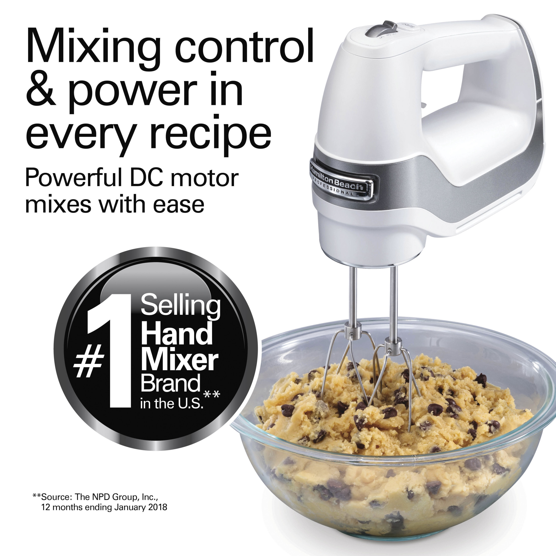 Hamilton Beach Professional 5-Speed Hand Mixer with Slow Start photo 2
