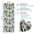 thumbnail image 2 of Colorful Realistic Dinosaurs Pattern Hot Yoga Mat Towel Non Slip for Hot Yoga - Quick-Drying Yoga Mat Cover with 4 Corner Pockets with Travel Bag - Hot Yoga Towel Non Slip 70"x26", 2 of 6