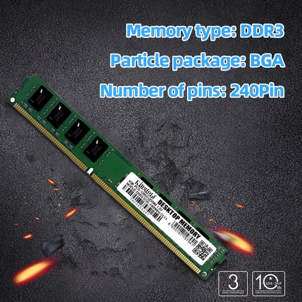 Memoria de computadora DDR3 2GB 4GB 8GB 1600MHz SO-DIMM RAM Memory Stick para PC de escritorio