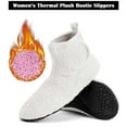 thumbnail image 6 of Deago Women Warm Bootie Slipper Socks Winter Cozy Fuzzy House Shoes Non Slip Soft Lightweight Indoor Outdoor, 6 of 10