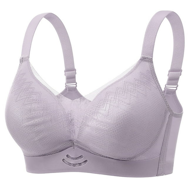 Abcnature Daily Comfort Bras for Women Plus Size Bras Cover Beautiful Back Gathered Lace Gathered Accessory Bras