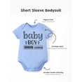 thumbnail image 6 of PatPat Baby Romper Bodysuits Supersoft Bamboo Viscose Short Sleeve Boys and Girls Newborn Infant Clothes 5Pack 3-6 Months, 6 of 9