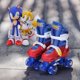 thumbnail image 5 of Ruedas LED 2 en 1 para niños Roller Skate VOYAGER Sonic, carcasa rígida, 5 of 6