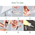 thumbnail image 4 of GFDYREE Piping Bags Disposable-12Inch 100Pcs Pastry Bags for Royal Icing and Cake Decorating and Frosting Bags,Thickened,Non-Slip with Textured Outside Design, (A-12''), 4 of 7
