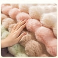 thumbnail image 5 of Funda de sofá de felpa con sensación de gato, estera de felpa suave, gruesa, cálida, toalla de tela, nueva, gran oferta, Invierno, 5 of 5