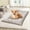 Gray #2, variant on Dog Sofa Bed Pad for Large Dogs - Extra Large Pet Mat 47x24 Inch - Washable Floor Pad for Couch - Thick Polyester Non-Slip Bottom - Indoor Use for Cats and Dogs - Versatile Four Season Pet Bed