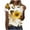 Multicolor#13, variant on Axiiglly Plus Size Tops for Women Fashion Printed Casual T Shirts Crew Neck Plus Size Shirts Pullover Short Sleeve Loose Summer T-Shirts