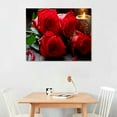 thumbnail image 2 of Nawypu Roses Wall Art Bedroom Canvas prints Poster Pictures Living room Printing Wall Decoration, 2 of 4