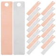 thumbnail image 1 of Ensemble de 20 Pcs d'Anodes en Cuivre Pur pour Zinc, Bandes d'Électrode en Feuille de Cuivre et de Zinc, Expérience Scientifique, Bande d'Électrode en Zinc et Cuivre pour Placage Électrolytique, 1 of 8
