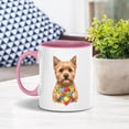 thumbnail image 4 of Autism Awareness Cairn Terrier Accept Understand Love 11oz Accent Two-tone Mug Cairns Dog Lover Coffee Tea Cup - 12003, 4 of 5
