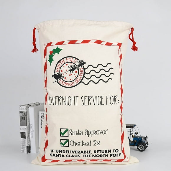 TIMIFIS Christmas Gift Bags Christmas Bag Santa Sack Gift Oversized Christmas Gift With Drawstring Decoration Party Gift Christmas Decorations - Fall