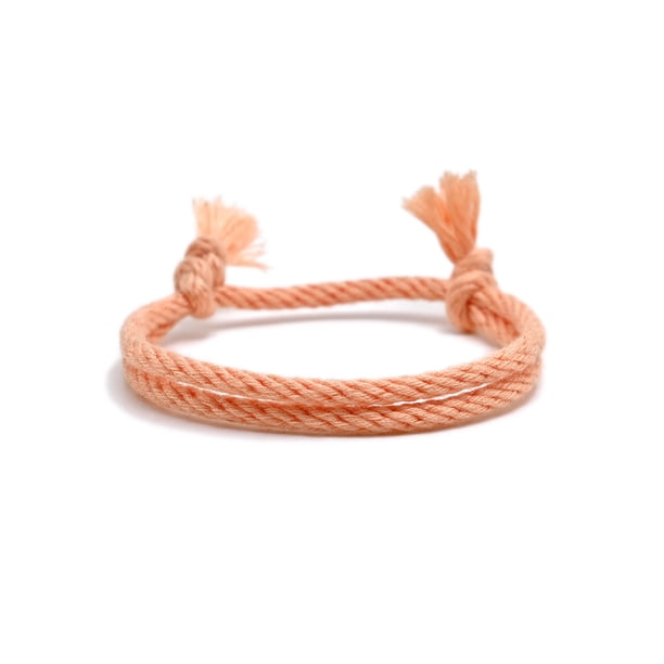 Guardurnaity Cuerda tejida, cordón de cadena ajustable, fiesta de cumpleaños, festival, vacaciones, trabajo, citas, decoración, joyería trenzada de moda Ropa, zapatos y accesorios Miscelánea Rosa Guardurnaity AP016023-06