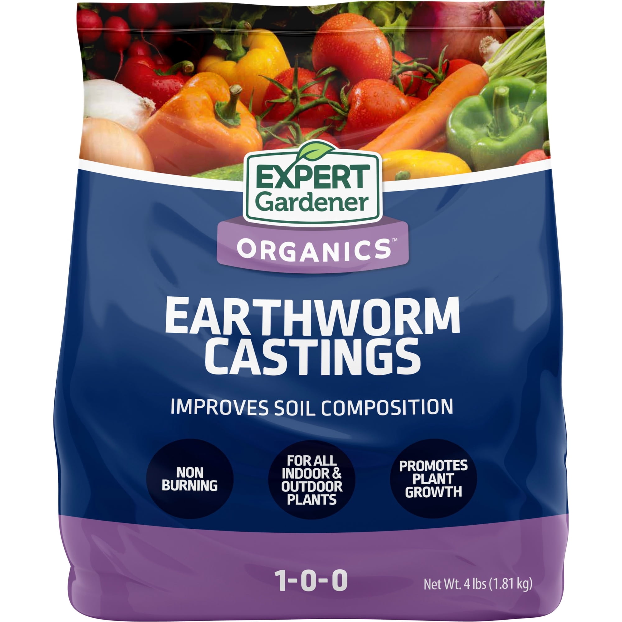 Expert Gardener 4lb Earth Worm Castings