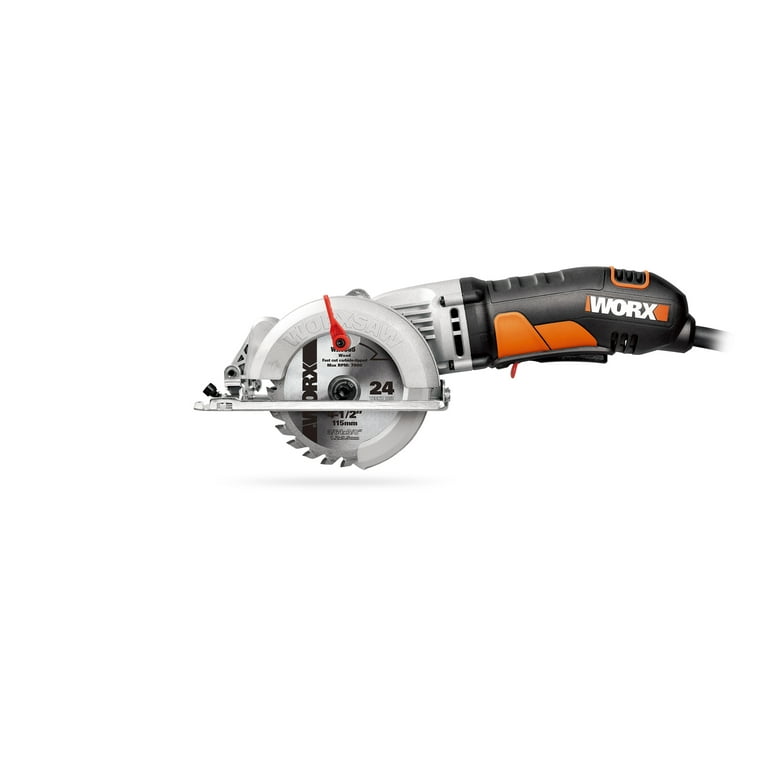 WORX 4 1 2 Inch Compact Circular Saw With Bonus Blade WO7027