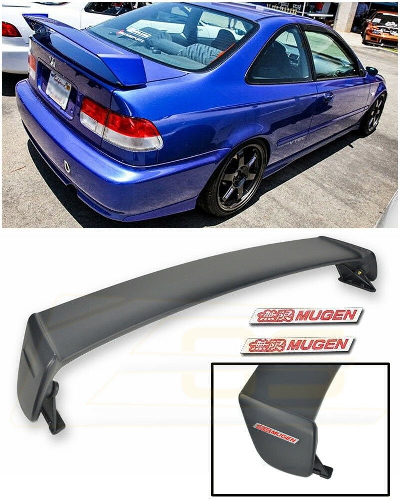 Extreme Online Store For 1996 00 Honda Civic 2dr Coupe Eos Mugen Style Jdm Abs Plastic Primer Black Rear Trunk Lid Wing Spoiler With Mugen Red Emblem Pair Nbsp Walmart Com Walmart Com Extreme Online Store For 1996 00 Honda Civic 2dr Coupe Eos Mugen Style Jdm Abs Plastic Primer Black Rear Trunk Lid Wing Spoiler With Mugen Red Emblem Pair Nbsp Walmart Com Walmart Com