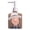 Light Brown 330ml, variant on Travel Manual Soap Dispenser Lotion Refillable Shampoo Skincare Liquid Container Salon Body Wash Detergent Pump Bottle - Pink 330ml