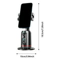 thumbnail image 3 of BotaniNest Built In AI Camera Smart Auto Tracking Phone Stand 360° Rotating Auto Face Tracking Tripod Body Tracking Gimbal Stand Gesture Control And Bl Uetooth Remote Portable No App, 3 of 7