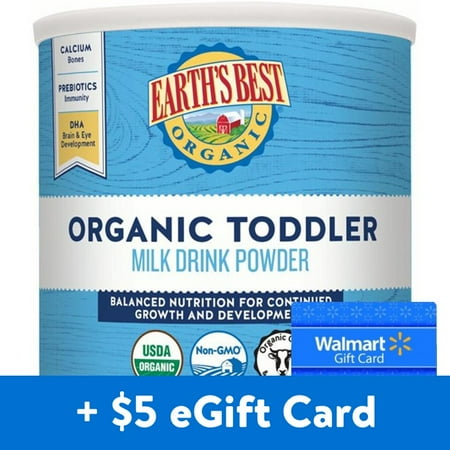 [$5 Savings] Buy Earth's Best Toddler Formula, Get $5 eGift Card!