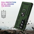 thumbnail image 5 of Designed for Samsung Galaxy Z Fold 7 5G Case, Military Grade Protective Phone Case Cover with Enhanced Metal Ring Kickstand [Support Magnet Car Mount] Compatible with Z Fold 7 5G, Armygreen, 5 of 8