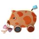 thumbnail image 1 of B. juguetes – Happy Go Piggy – Juguete de madera – BPA Free Walk-A-Long Pull juguete para B. toys by Battat B. toys by Battat, 1 of 2