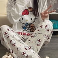 thumbnail image 1 of Pijamas Kawaii Sanrio Hello Kitty para niñas, ropa de dormir de poliéster de manga larga para estudiantes, regalo de dibujos animados de Anime Pochacco, Otoño e Invierno, 1 of 3