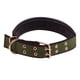 thumbnail image 1 of Collar para perros ajustable de nailon militar de doble grosor y resistente con anilla en D de metal y anilla de cierre, 1 of 5