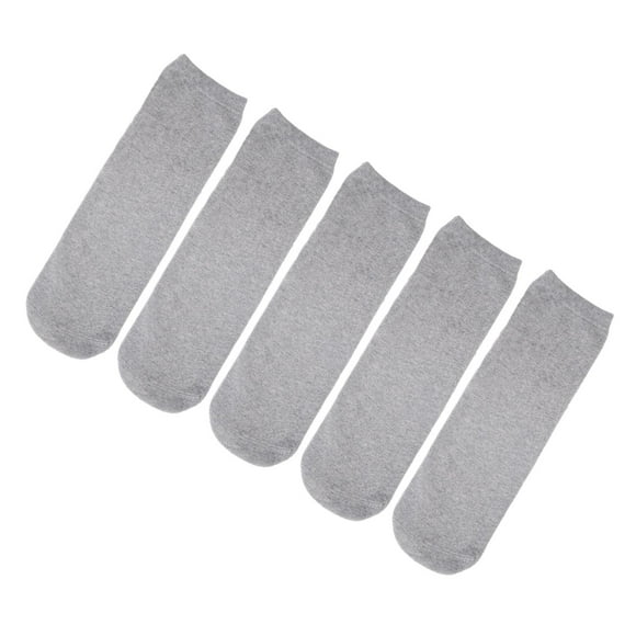 5 piezas calcetines para amputados calcetines para muñón debajo de la gris pierna brazo amputados estiramiento suave 28cm Jinwen calcetín protésico