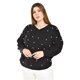 thumbnail image 1 of Maxi Suéter Con Perlas Roman Fashion /Tallas Extras, 4002 (Negro) negro Uni, 1 of 6