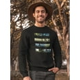 thumbnail image 2 of Santa Monica Beach, Los Angeles Sweatshirt Men -Image by Shutterstock, Male 4X-Large, 2 of 4