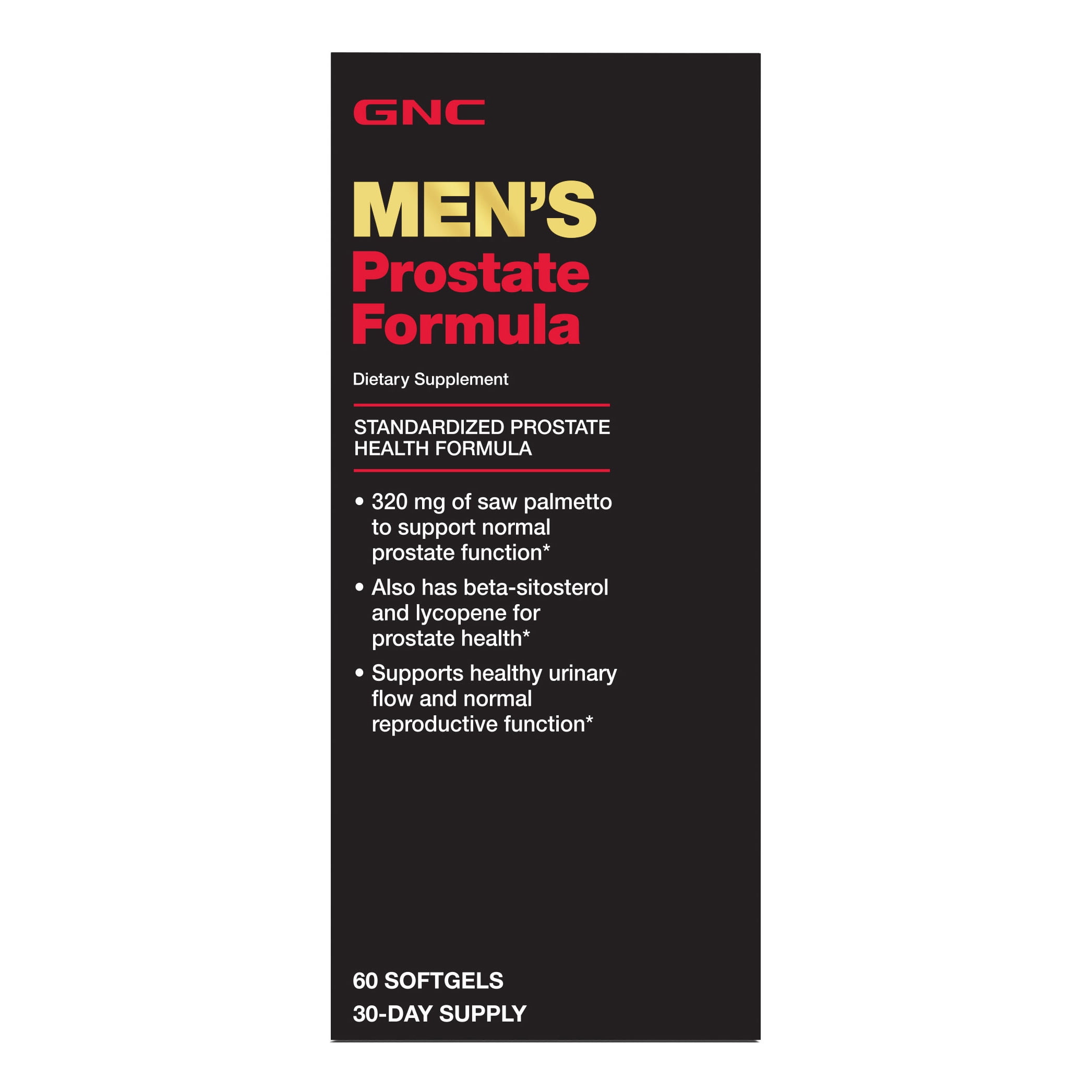 prostate formula gnc)