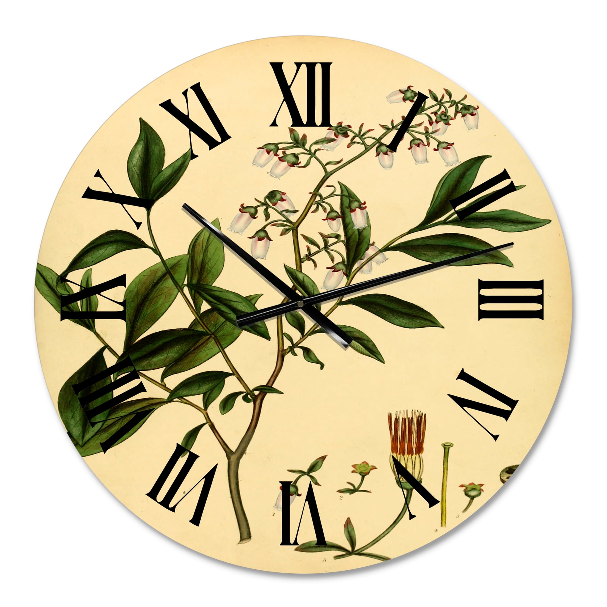 Designart 1 in Traditional Wall Clock