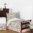 thumbnail image 4 of Sweet Jojo Designs Vintage Floral Girl Baby Playmat Tummy Time Infant Play Mat - Blush Pink, Yellow, and Green Boho Shabby Chic Rose Flower Farmhouse, 4 of 4