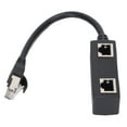 thumbnail image 2 of Divisor De Cable Ethernet, Adaptador Divisor Ethernet Rendimiento De Conexión Para Redes Para La Oficina En El Hogar, 2 of 7