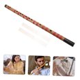 thumbnail image 3 of FUTUREORYY 1Pcs Beginner Friendly Chinese Classical Musical Instrument Bamboo Flute Simple Design 17Inch, 3 of 8