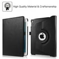 thumbnail image 2 of Fintie iPad Pro 9.7 2016 Multiple Angles Stand Case Cover with Auto Sleep / Wake Feature, Black, 2 of 7
