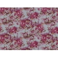 thumbnail image 2 of Zelouf Digital Flower On Tulle  , Sewing, DIY, Crafts Fabric by the Yard, Fuchsia, 3 Yard, 2 of 2
