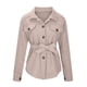 thumbnail image 5 of Puntoco Cárdigan de botones de lana informal para mujer con solapa de manga larga y abrigo de bolsillo tops Flash Picks Puntoco Puntoco-6051, 5 of 5