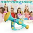thumbnail image 7 of Contixo Little Trumpet Toy, Kids Instruments, Sensory Musical Toddler Toy for 18+ Months, 12 Instrument Modes, BPA-Free - Blue, 7 of 7