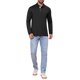 thumbnail image 2 of INSPIRE CHIC Camiseta Polo de Golf para Hombre con Botones Contrastantes, Bolsillo y Mangas Largas, Talla L, Color Negro, 2 of 6