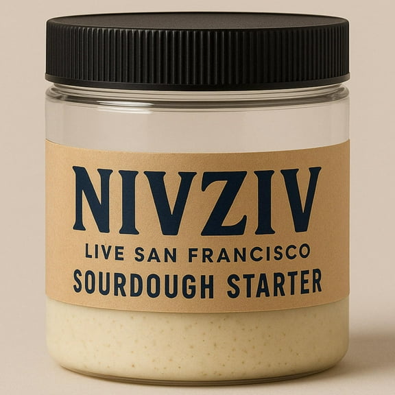 200-Year-Old San Francisco Sourdough Starter - Authentic Wild Yeast Culture - Tangy, Reliable Rise - Heirloom Artisan Bread Starter- Easy Activation