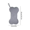 thumbnail image 3 of Dog Christmas Stocking, Knit Christmas Stocking for Dogs, Bone Shape Dog Stocking Christmas Large Pet Stockings Hanging Dog Christmas Stocking for Dogs Cats Pets, 3 of 6