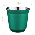 thumbnail image 3 of 80ML Stainless Steel Coffee Cup for Espresso, Heat Resistant Travel Mug, 3 of 5